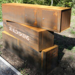 Brievenbus maatwerk dokter cortenstaal - Afbeelding 3