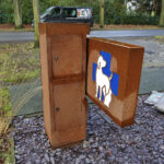 Brievenbus Dierenarts Cortenstaal - Afbeelding 2